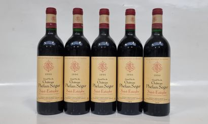 5 B CHÂTEAU PHELAN-SEGUR 1990 Saint-Estèphe...