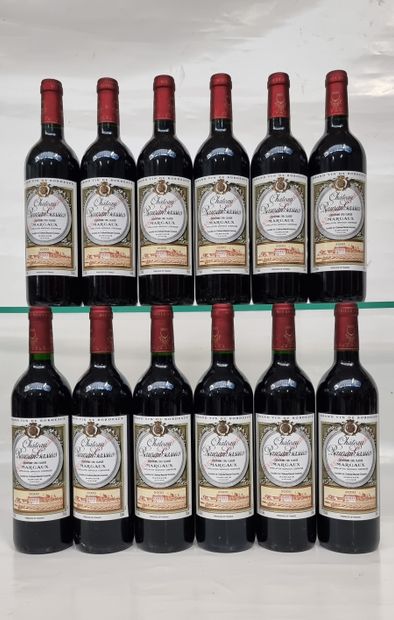 12 B CHÂTEAU RAUZAN-GASSIES (Caisse Bois...