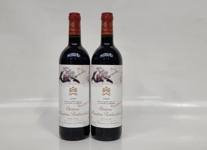 2 B CHÂTEAU MOUTON ROTHSCHILD 1996 GCC1 ...