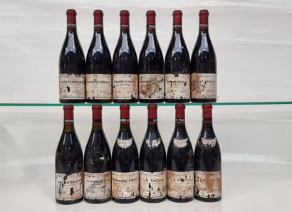 ASSORTIMENT DE 12 BOUTEILLES 1995 Domaine...