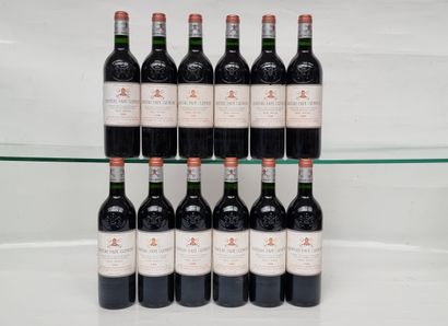 12 B CHÂTEAU PAPE CLEMENT Rouge (Caisse Bois...