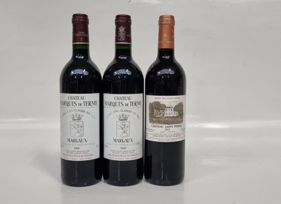 2 B CHÂTEAU MARQUIS DE TERME 2000 GCC3 Margaux...