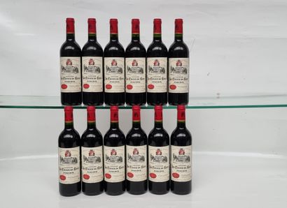 12 B CHÂTEAU LA CROIX DE GAY (Caisse Bois...
