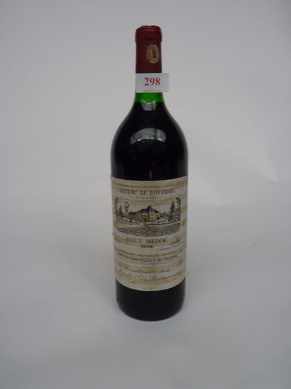 1 Mag CHÂTEAU LE BOURDIEU 1978 Médoc (T.L.B;...