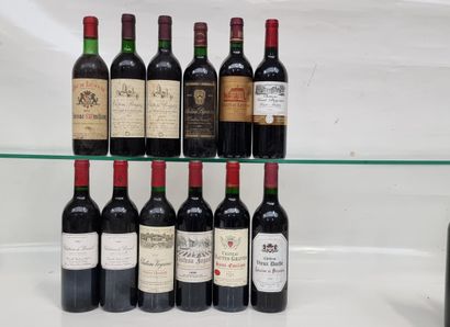 12 B VINS DE BORDEAUX Rouge DIV Divers (détail...
