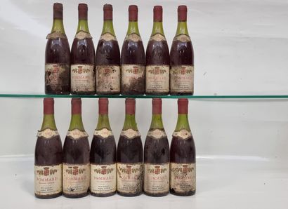 12 B POMMARD 1983 André Bogo (6,5 cm ou mieux;...