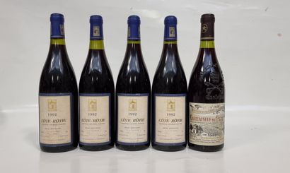 4 B CÔTE-RÔTIE 1992 Rostaing (e.t.h légères;...