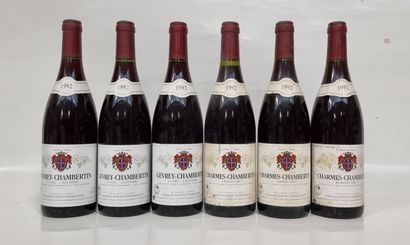 3 B CHARMES-CHAMBERTIN (Grand Cru) 1992	Dupont-Tisserandot...