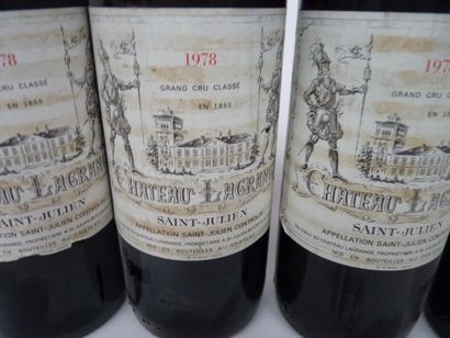 8 B CHÂTEAU LAGRANGE 1978 GCC3 Saint-Julien...