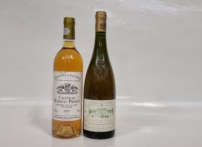 1 B CHÂTEAU RABAUD-PROMIS 1985 C1 Sauternes...