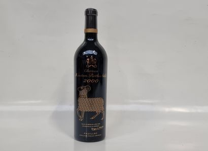 1 B CHÂTEAU MOUTON ROTHSCHILD 2000 GCC1 Pauillac...