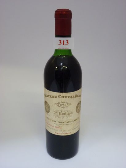 
1 B CHÂTEAU CHEVAL BLANC 1968 GCC1A Saint-Emilion...