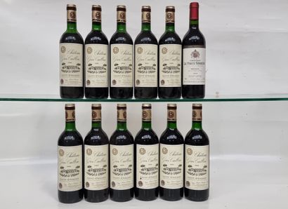 11 B CHÂTEAU GROS CAILLOU 1986 Saint-Emilion...