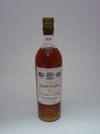 1 B CHÂTEAU DE RAYNE-VIGNEAU 1947 C1 Sauternes...