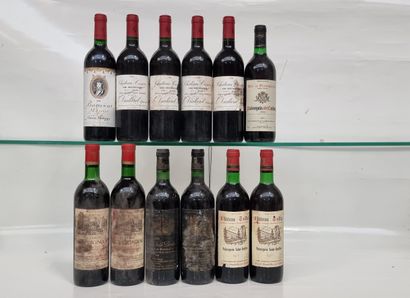 12 B VINS DE BORDEAUX Rouge DIV Divers (détail...