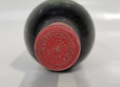 1 B CHÂTEAU MOUTON ROTHSCHILD 1967 GCC1 Pauillac...