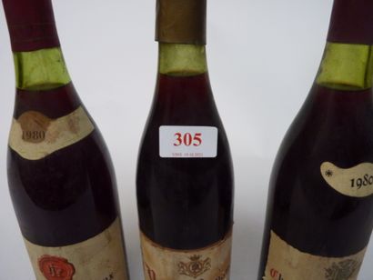 1 B GRANDS-ECHEZEAUX (Grand Cru) 1980 Domaine...