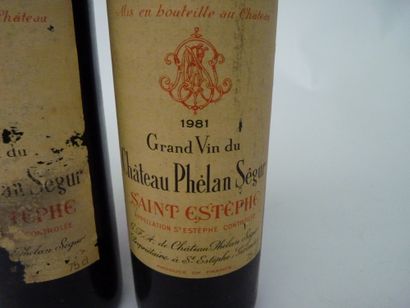 2 B CHÂTEAU PHELAN-SEGUR 1981 Saint-Estèphe...