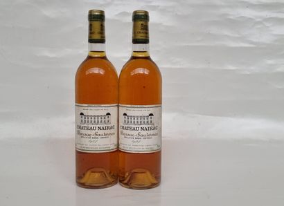 2 B CHÂTEAU NAIRAC 1981 C2 Sauternes (e....