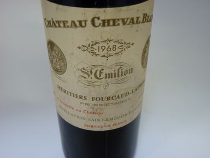 
1 B CHÂTEAU CHEVAL BLANC 1968 GCC1A Saint-Emilion...