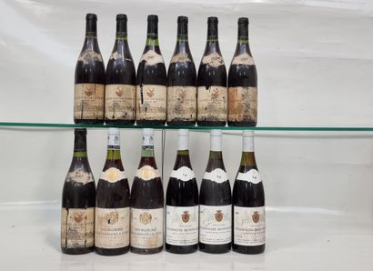 12 B VINS DE BOURGOGNE Rouge DIV Divers (détail...