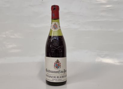 1 B CHÂTEAUNEUF-DU-PAPE Rouge 1965 Domaine...