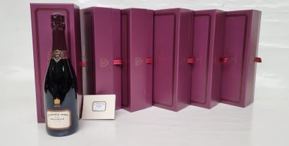 6 B CHAMPAGNE BRUT Rosé 