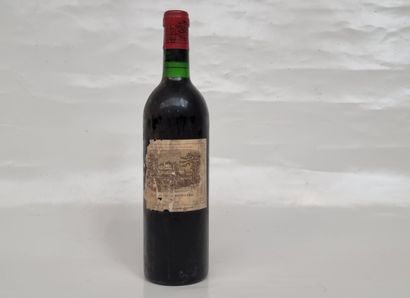 1 B CHÂTEAU LAFITE ROTHSCHILD 1980 GCC1 Pauillac...