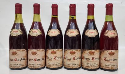 2 B ALOXE-CORTON Rouge 1980 André Thiély...