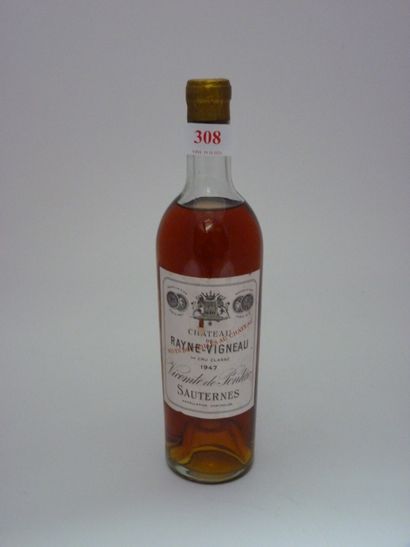 1 B CHÂTEAU DE RAYNE-VIGNEAU 1947 C1 Sauternes...