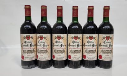 6 B CHÂTEAU CORMEIL-FIGEAC 1988 Saint-Emilion...