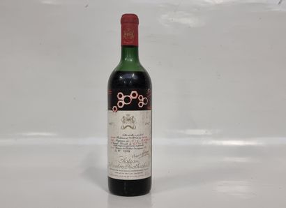 1 B CHÂTEAU MOUTON ROTHSCHILD 1967 GCC1 Pauillac...