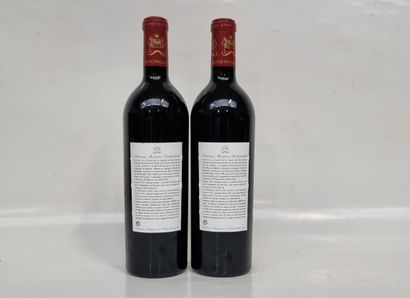 2 B CHÂTEAU MOUTON ROTHSCHILD 2002 GCC1 Pauillac...
