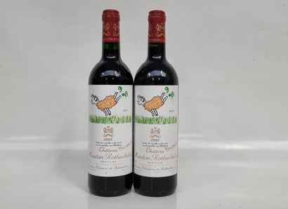 2 B CHÂTEAU MOUTON ROTHSCHILD 1999 GCC1 ...