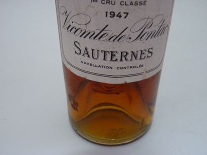 1 B CHÂTEAU DE RAYNE-VIGNEAU 1947 C1 Sauternes...