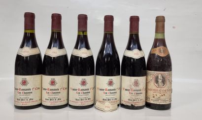 5 B VOSNE-ROMANEE LES CHAUMES (1° Cru) 1988...