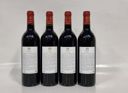 4 B CHÂTEAU MOUTON ROTHSCHILD 1993 GCC1 Pauillac...