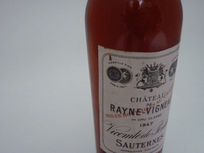 1 B CHÂTEAU DE RAYNE-VIGNEAU 1947 C1 Sauternes...