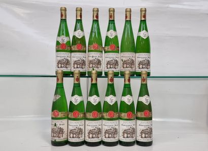 12 B GEWURZTRAMINER HENGST 1988 Ehrhart (voir...