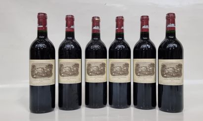 6 B CHÂTEAU LAFITE ROTHSCHILD 2001 GCC1 ...