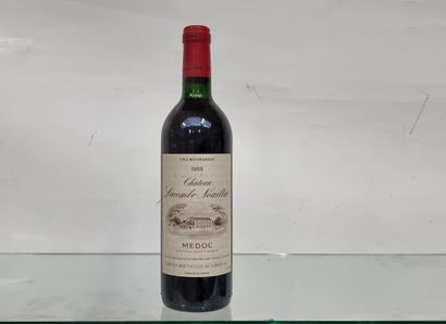 12 B CHÂTEAU LACOMBE-NOAILLAC 1985 Médoc...