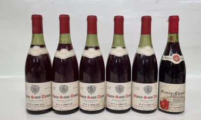 5 B MOREY-SAINT-DENIS 1976 Veuve A. Clerget...