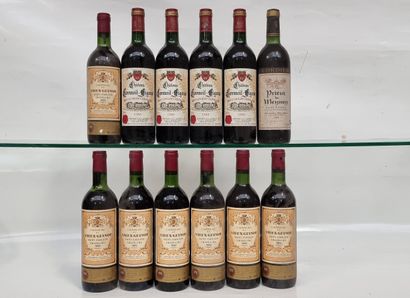 7 B CHÂTEAU DU VIEUX GUINOT 1982 Saint-Emilion...
