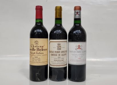 1 B CHÂTEAU LEOVILLE POYFERRE 1983 GCC2 Saint-Julien...