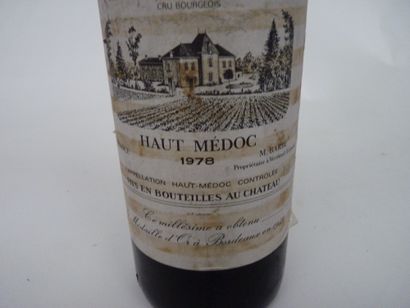 1 Mag CHÂTEAU LE BOURDIEU 1978 Médoc (T.L.B;...