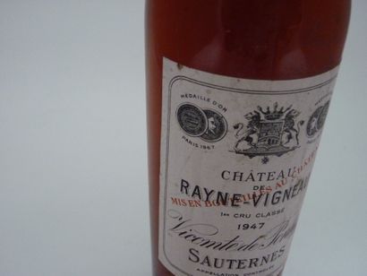1 B CHÂTEAU DE RAYNE-VIGNEAU 1947 C1 Sauternes...