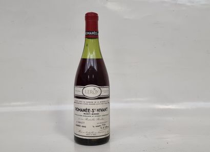 1 B ROMANEE-SAINT-VIVANT (Grand Cru) 1982...