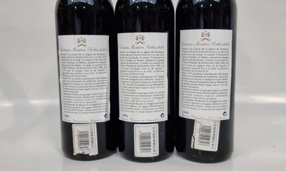 3 B CHÂTEAU MOUTON ROTHSCHILD 1994 GCC1 Pauillac...