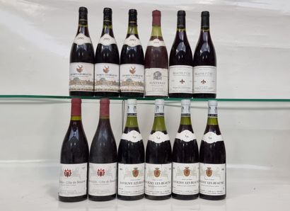 12 B VINS DE BOURGOGNE Rouge DIV Divers (détail...
