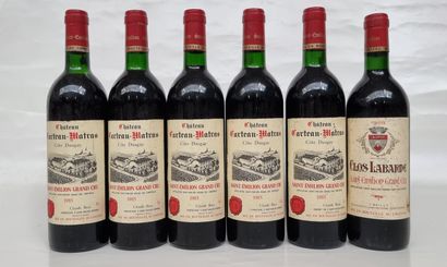 5 B CHÂTEAU CARTEAU-MATRAS CÔTE DAUGAY 1985...